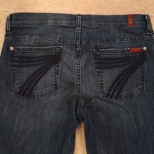 VGUC 7 for All Mankind Dojo Jeans size 30